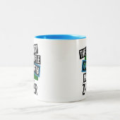 Die coolsten Leute auf ErdspielZither Zweifarbige Tasse (Mittel)
