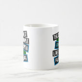 Die coolsten Leute der Welt leben in Pasadena Kaffeetasse (Mittel)
