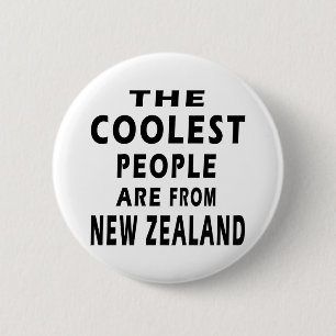 Die coolsten Leute kommen aus Neuseeland Button