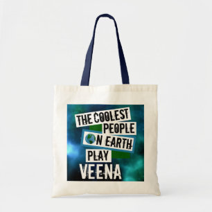 Die coolsten Leute von der Erde spielen Veena Tragetasche