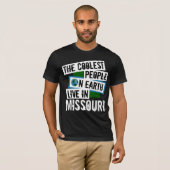 Die Coolsten Menschen der Erde leben in Missouri T-Shirt (Vorne ganz)