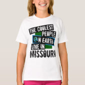 Die Coolsten Menschen der Erde leben in Missouri T-Shirt (Vorderseite)