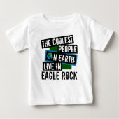 Die Coolsten Menschen der Welt leben im Adlergeste Baby T-shirt (Vorderseite)