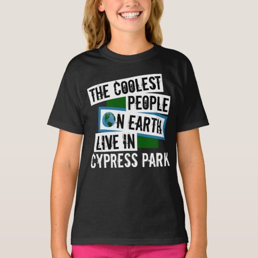 Die Coolsten Menschen der Welt leben im Cypress Pa T-Shirt (Vorderseite)