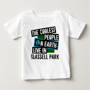 Die Coolsten Menschen der Welt leben im Glassell P Baby T-shirt