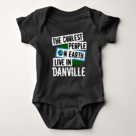 Die Coolsten Menschen der Welt leben in Danville Baby Strampler