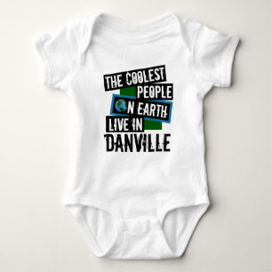 Die Coolsten Menschen der Welt leben in Danville Baby Strampler