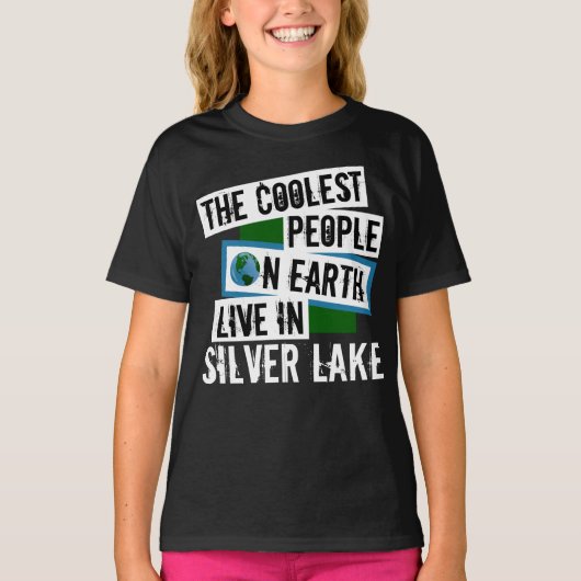 Die Coolsten Menschen der Welt leben in Silver Lak T-Shirt (Vorderseite)