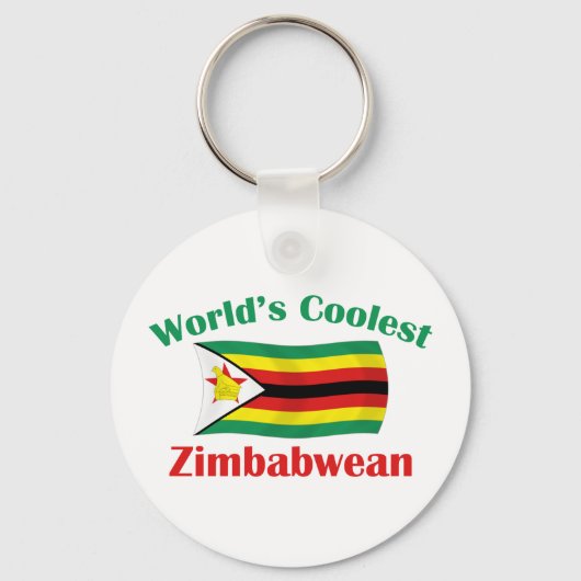 Die Coolsten Simbabwer der Welt Schlüsselanhänger (Vorderseite)