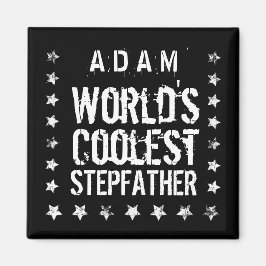 Die Coolsten STEPFATHER-Schwarz-weißen Sterne der Magnet