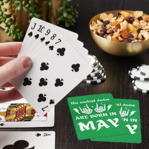 DIE COOLSTEN TYPEN SIND IM MAI GEBOREN SPIELKARTEN