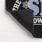 Die coolsten Typen um Ski abwärts Mousepad (Ecke)
