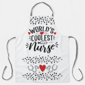 Die coolstste Kinderkrippe der Welt fleckt rote He Schürze (Vorderseite)