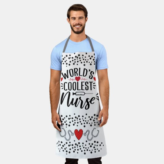 Die coolstste Kinderkrippe der Welt fleckt rote He Schürze (Getragen)