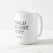 Die Coolstste Tante der Welt Kaffeetasse (VorderseiteRechts)