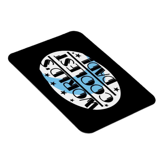 Die Coolststen Geschenke für Väter der Welt Magnet (Rechte Seite)