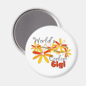 Die Coolststen Gigi der Blumenwelt Magnet (Vorderseite/Rückseite)