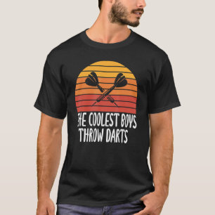 Die Coolststen Jungs werfen die Darts rückwärts Vi T-Shirt