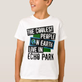 Die Coolststen Menschen der Welt leben im Echo Par T-Shirt (Vorderseite)