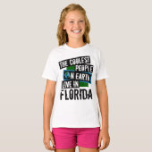 Die Coolststen Menschen der Welt leben in Florida T-Shirt (Vorne ganz)