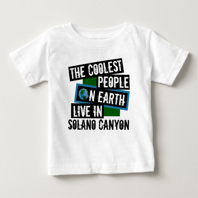 Die Coolststen Menschen der Welt leben in Solano C Baby T-shirt (Vorderseite)