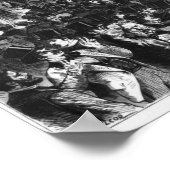 Die Corbeille im Bourse von Paris, 1873 Poster (Ecke)