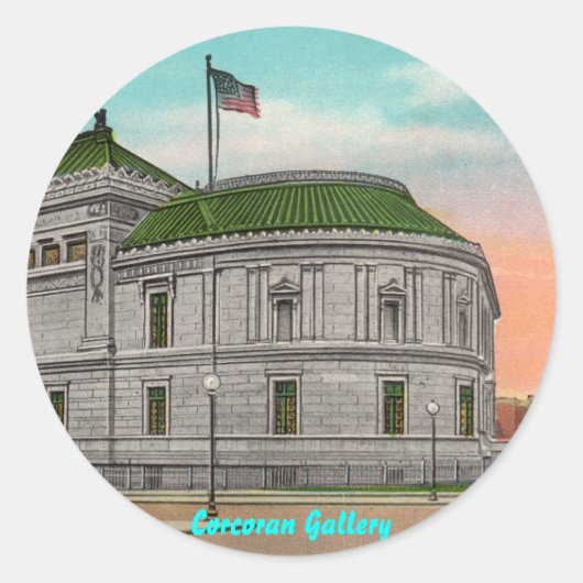 Die Corcoran Gallery of Art Aufkleber (Vorderseite)