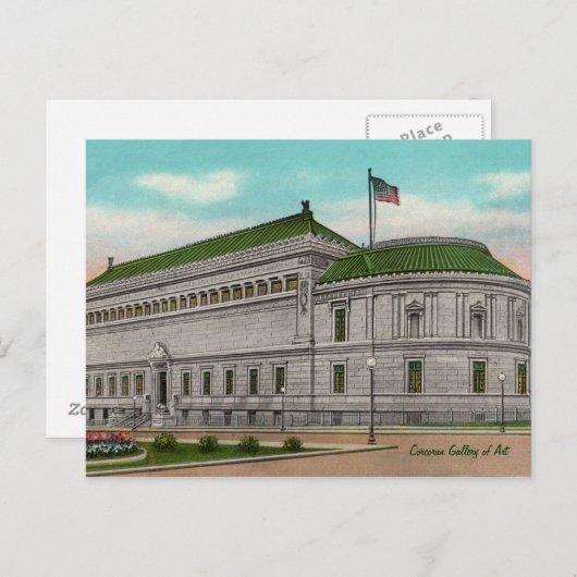 Die Corcoran Gallery Postkarte (Vorne/Hinten)