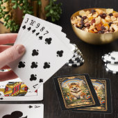 Die Corgi-Tarotkarte Spielkarten (In Situ)