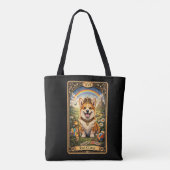 Die Corgi-Tarotkarte Tasche (Rückseite)