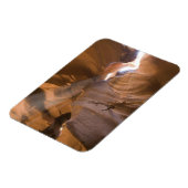 Die Corkschraube im Canyon Upper Antelope, Navajo Magnet (Linke Seite)