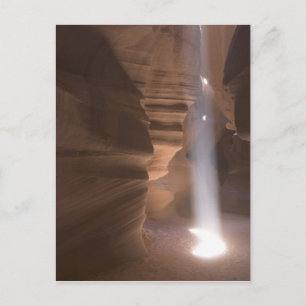 Die Corkschraube im Canyon Upper Antelope, Navajo Postkarte