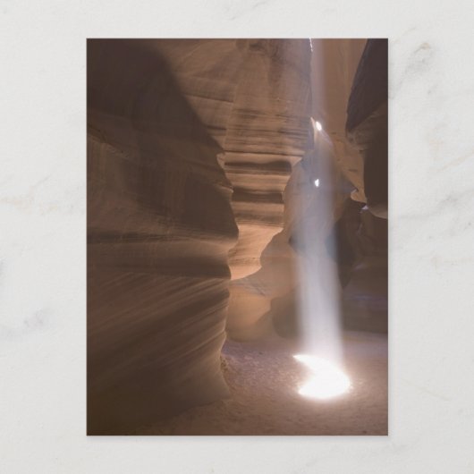 Die Corkschraube im Canyon Upper Antelope, Navajo Postkarte (Vorderseite)