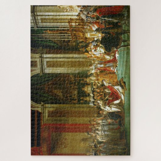 Die Coronation von Napoleon, Jacques-Louis David Puzzle (Vertikal)