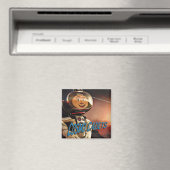 Die Cosmo-Show | "Cosmo Cadets" 2" Square Magnet (In Situ (Geschirrspüler))