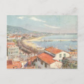 Die Côte d'Azur Postkarte (Vorderseite)