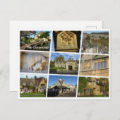 Die Cotswolds Postkarte (Vorne/Hinten)