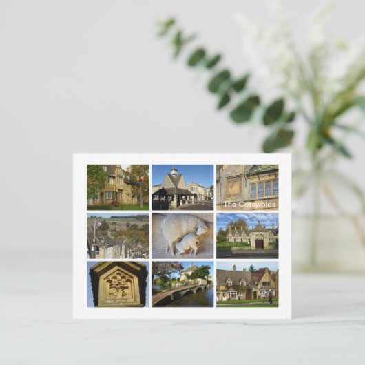 Die Cotswolds Postkarte (Stehend Vorderseite)