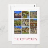 Die Cotswolds Postkarte (Vorne/Hinten)