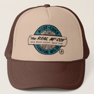 "Die Couch-Möbel MFG Co. wirklichen McCoys" McCoy Truckerkappe