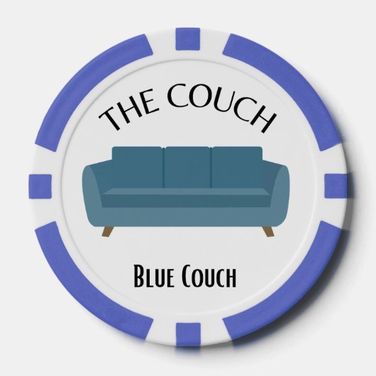 Die Couch Pokerchips (Vorderseite)