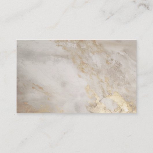 Die Countertops aus braunem grauem Marmor Visitenkarte (Rückseite)