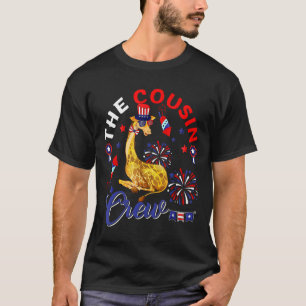 Die Cousin-Crew Giraffe-Sonnenbrille Amerikanische T-Shirt