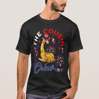 Die Cousin-Crew Giraffe-Sonnenbrille Amerikanische T-Shirt