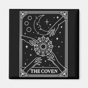 Die Coven Braut Bach Crew Hochzeit Gothic Magnet