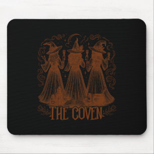 Die Coven Bridesmaid Hexe Halloween Chelorette Ma Mousepad