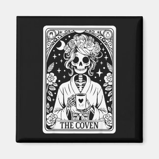 Die Coven-Skelett-Hochzeit-Junggesellinnenabschied Magnet