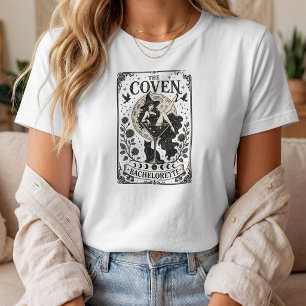 Die Coven Witchy Tarot Karte Junggesellinnenabschi T-Shirt