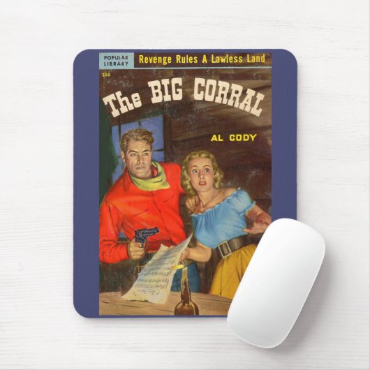 Die Cover-Kunst der Big Corral Mousepad (Mit Mouse)