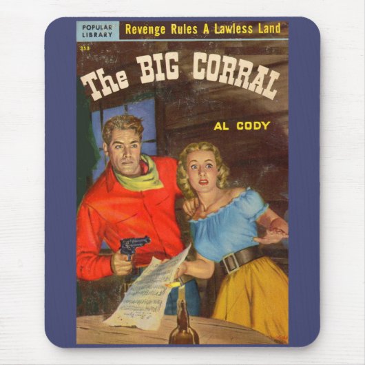 Die Cover-Kunst der Big Corral Mousepad (Vorne)